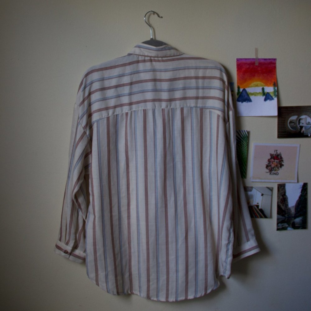 oversized button up - Picture 3 of 3